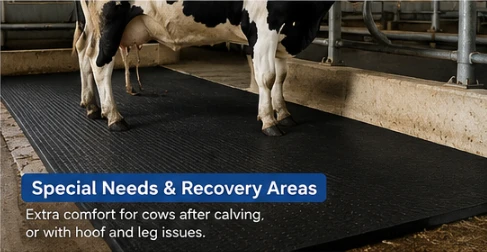 AOCHEN Rubber Cow Mattress